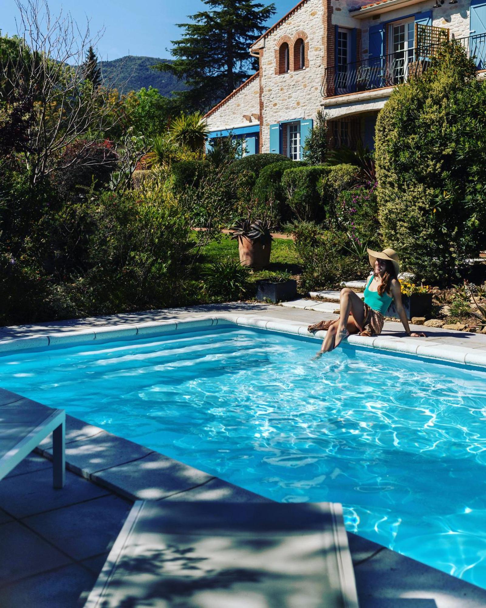 Villelongue-dels-Monts Mas Del Flor Bed & Breakfast エクステリア 写真
